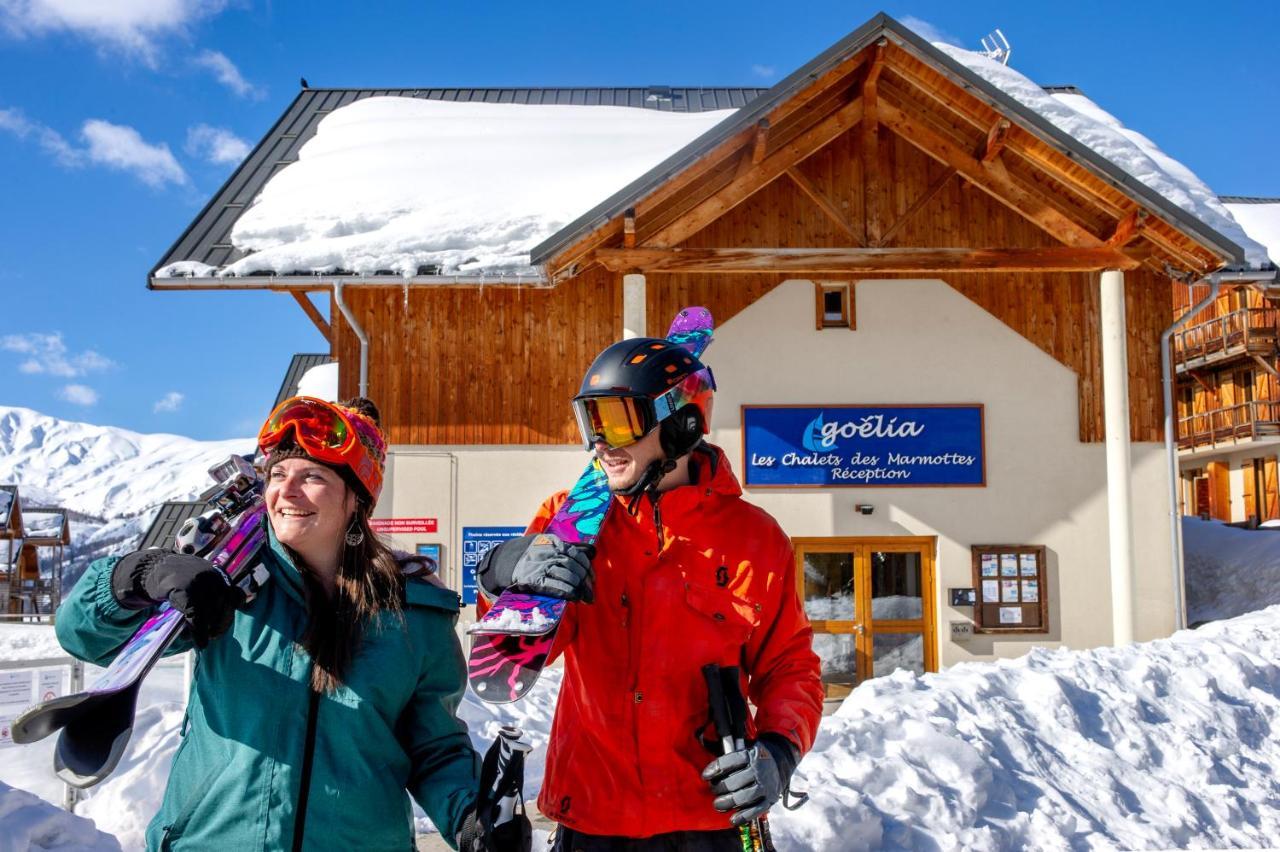 Goelia - Les Chalets Des Marmottes サン・ジャン・ダルヴ エクステリア 写真