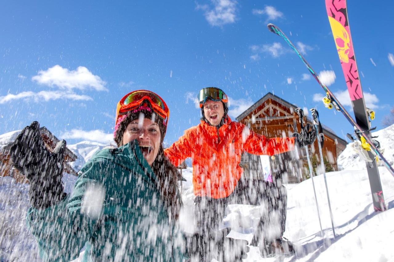 Goelia - Les Chalets Des Marmottes サン・ジャン・ダルヴ エクステリア 写真